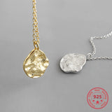 925 Silver Necklace Irregular Chain Jewelry Holiday Gift