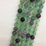 Fluorite Jade Gemstone Round 6/8/10MM Loose Beads