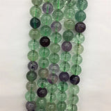Fluorite Jade Gemstone Round 6/8/10MM Loose Beads