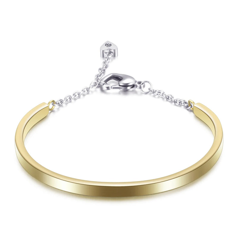 Stainless Steel Bangles Bracelets for Women