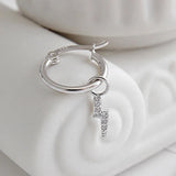 Sterling Silver Lightning Earrings Zircon Women Jewelry