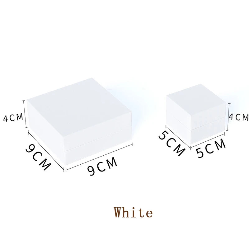 Square Ring Box Jewelry Packaging Lightweight