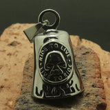 316L Stainless Biker Bell Pendant For Rider