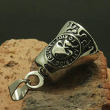 316L Stainless Biker Bell Pendant For Rider