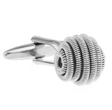 Copper Round Spring CuffLinks Gift for Men