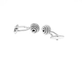 Copper Round Spring CuffLinks Gift for Men