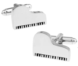 Men's Brass Copper Piano Cuff Links