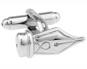 French Cufflinks For Men Brass Material Pen Nib Cuff Links Cufflinks