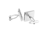 French Copper QR Code CuffLinks for Men