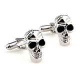 Animal Cufflinks Copper Material Skull Cuff Links