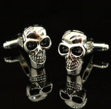 Animal Cufflinks Copper Material Skull Cuff Links