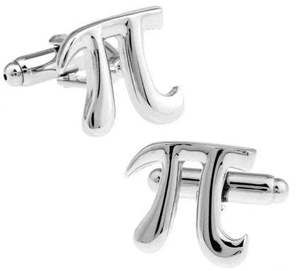 Mathematical Symbols Cuff Links Brass Material