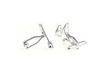 Brass Copper Syllable Cuff Links for Men