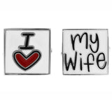 Wedding Cufflinks For Men Brass Copper Material