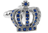 Royal Copper Cuff Links - Crown Style