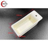 Alumina Combustion Boat Corundum Crucible 99% Rectangle Shape