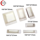 Alumina Combustion Boat Corundum Crucible 99% Rectangle Shape