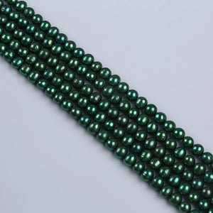 6.5-7mm Freshwater Potato Pearl String for Jewelry Making