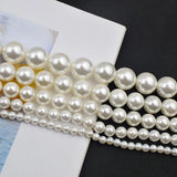 Shell Pearl Round Loose Beads For Jewelry Making Choker Diy Bracelet