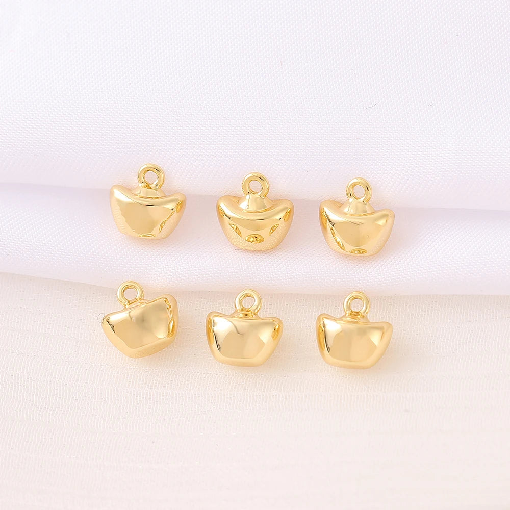 Brass Plated Charms Pendants DIY Jewelry Making Supplies
