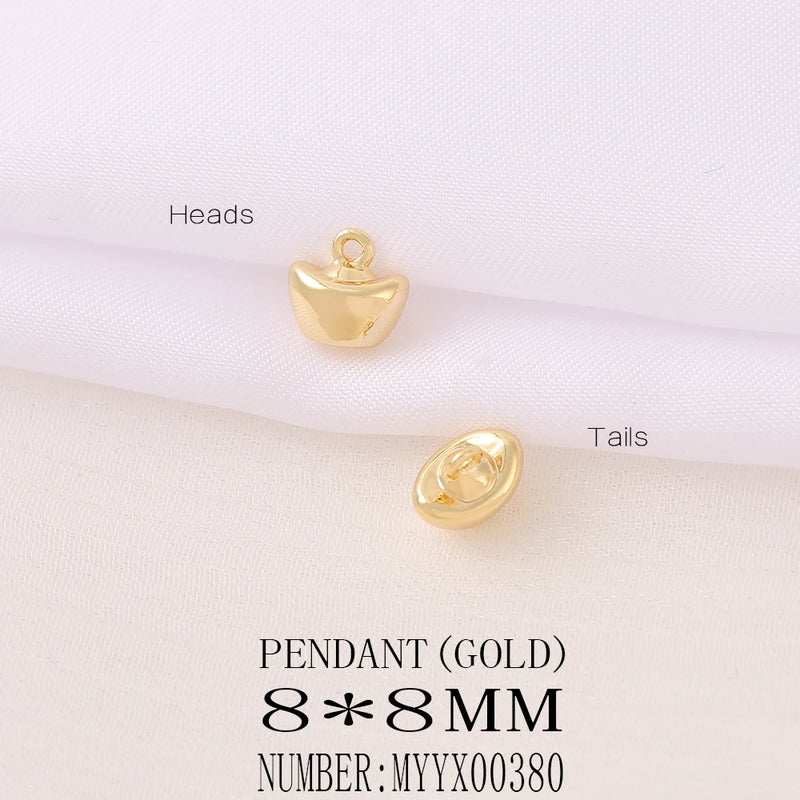 Brass Plated Charms Pendants DIY Jewelry Making Supplies