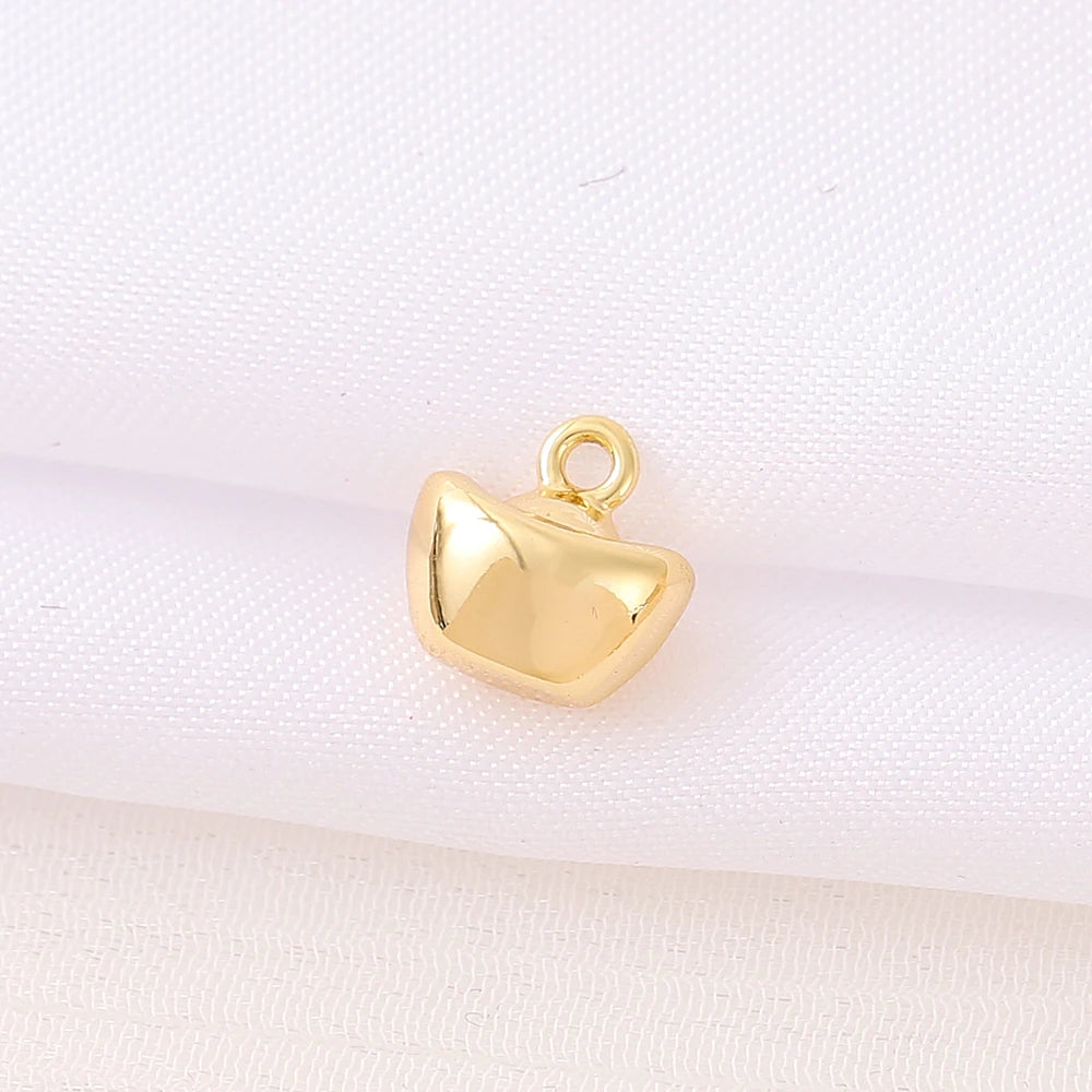 Brass Plated Charms Pendants DIY Jewelry Making Supplies