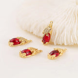 Zircon Animal Charms Necklace Bracelet Earring DIY Jewelry Accessories