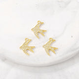 Bird Charms Pendants Necklace Bracelet Earring Diy Jewelry