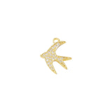 Bird Charms Pendants Necklace Bracelet Earring Diy Jewelry