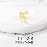 Bird Charms Pendants Necklace Bracelet Earring Diy Jewelry