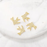 Bird Charms Pendants Necklace Bracelet Earring Diy Jewelry