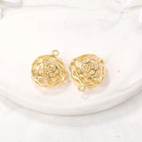 Rose Charms Pendants Necklace Bracelet Earring Diy Jewelry