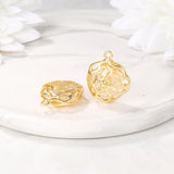 Rose Charms Pendants Necklace Bracelet Earring Diy Jewelry