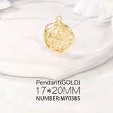 Rose Charms Pendants Necklace Bracelet Earring Diy Jewelry