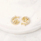 Brass and Zircon Prince Charms Pendants Jewelry Set