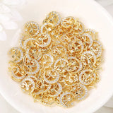 Brass and Zircon Prince Charms Pendants Jewelry Set