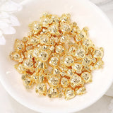Brass Bear Charms Pendants for DIY Jewelry Making