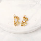 Brass Bear Charms Pendants for Jewelry Making