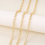 Brass Metal Hand Chains for Necklace and Bracelet Earring DIY Jewelry