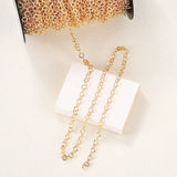 Brass Metal Hand Chains for Necklace and Bracelet Earring DIY Jewelry
