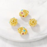 Brass Loose Beads Necklace Bracelet Supplies Diy Accessories