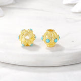 Brass Loose Beads Necklace and Bracelet Jewelry Making Supplies DIY Accessories