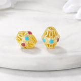 Brass Loose Beads Necklace Bracelet Supplies Diy Accessories