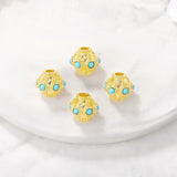 Brass Loose Beads Necklace and Bracelet Jewelry Making Supplies DIY Accessories