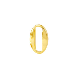 Brass Oval Charms Pendants DIY Jewelry Making Supplies