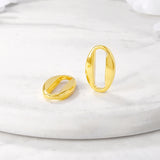 Brass Oval Charms Pendants DIY Jewelry Making Supplies