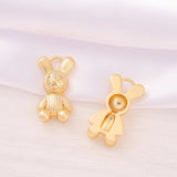 Brass Rabbit Charms Pendants for Jewelry Making