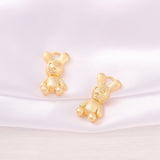 Brass Rabbit Charms Pendants for Jewelry Making