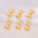 Brass Rabbit Charms Pendants for Jewelry Making