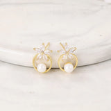 Brass Star Stud Earrings S925 Silver Pin Jewelry Making Supplies
